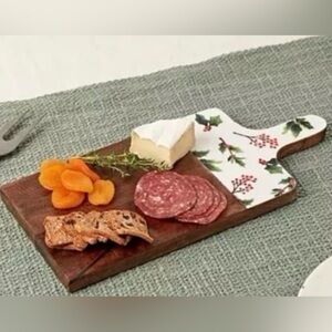 Dolly Parton Holly Berry Wooden Cutting Board
